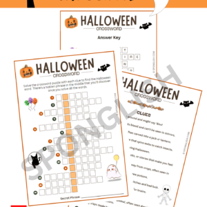 halloween crossword