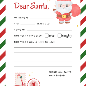 christmas santa letter