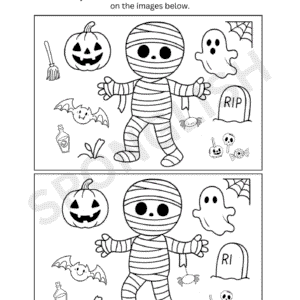 spot the difference halloween