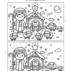 spot the difference christmas