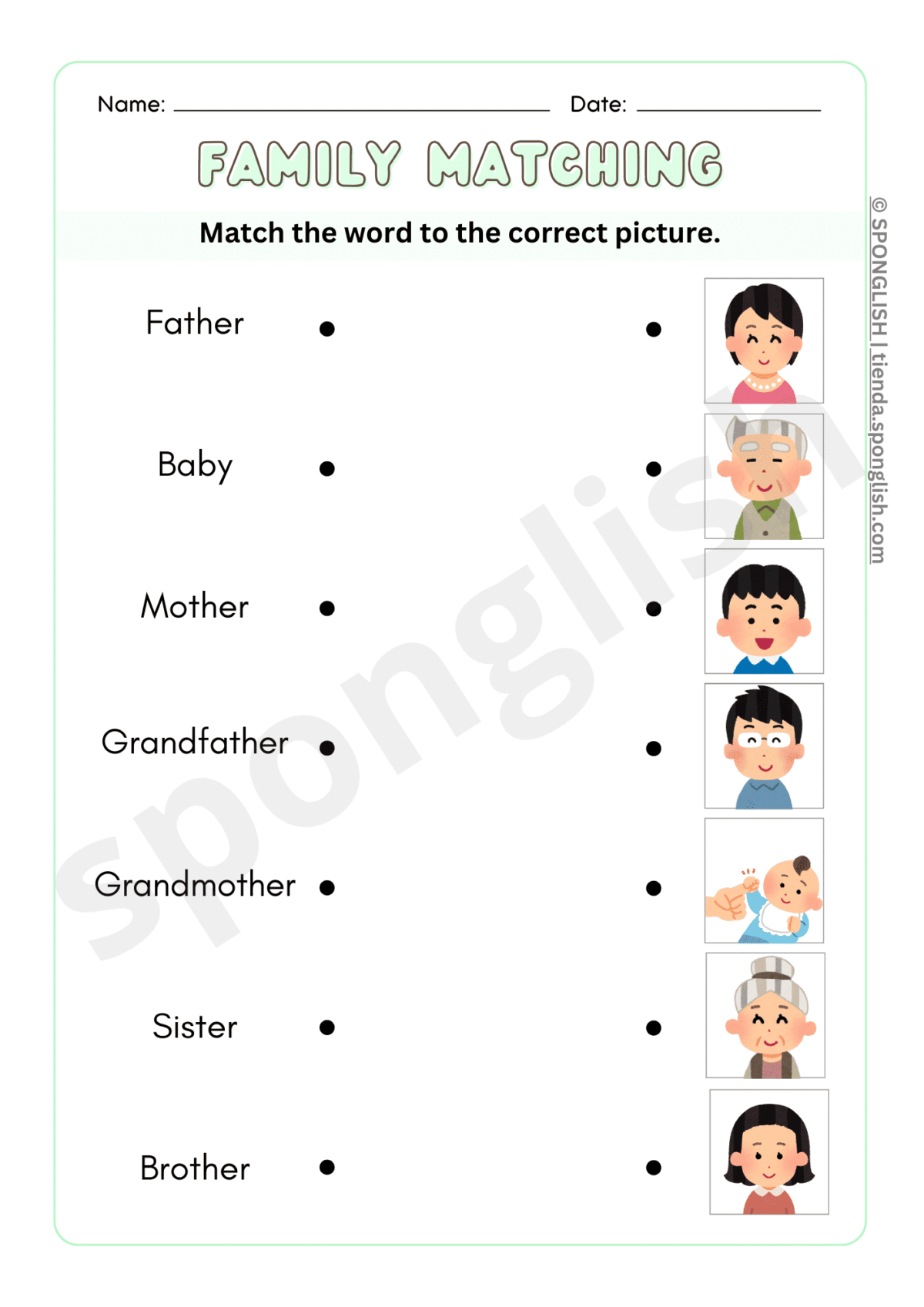 family members matching members