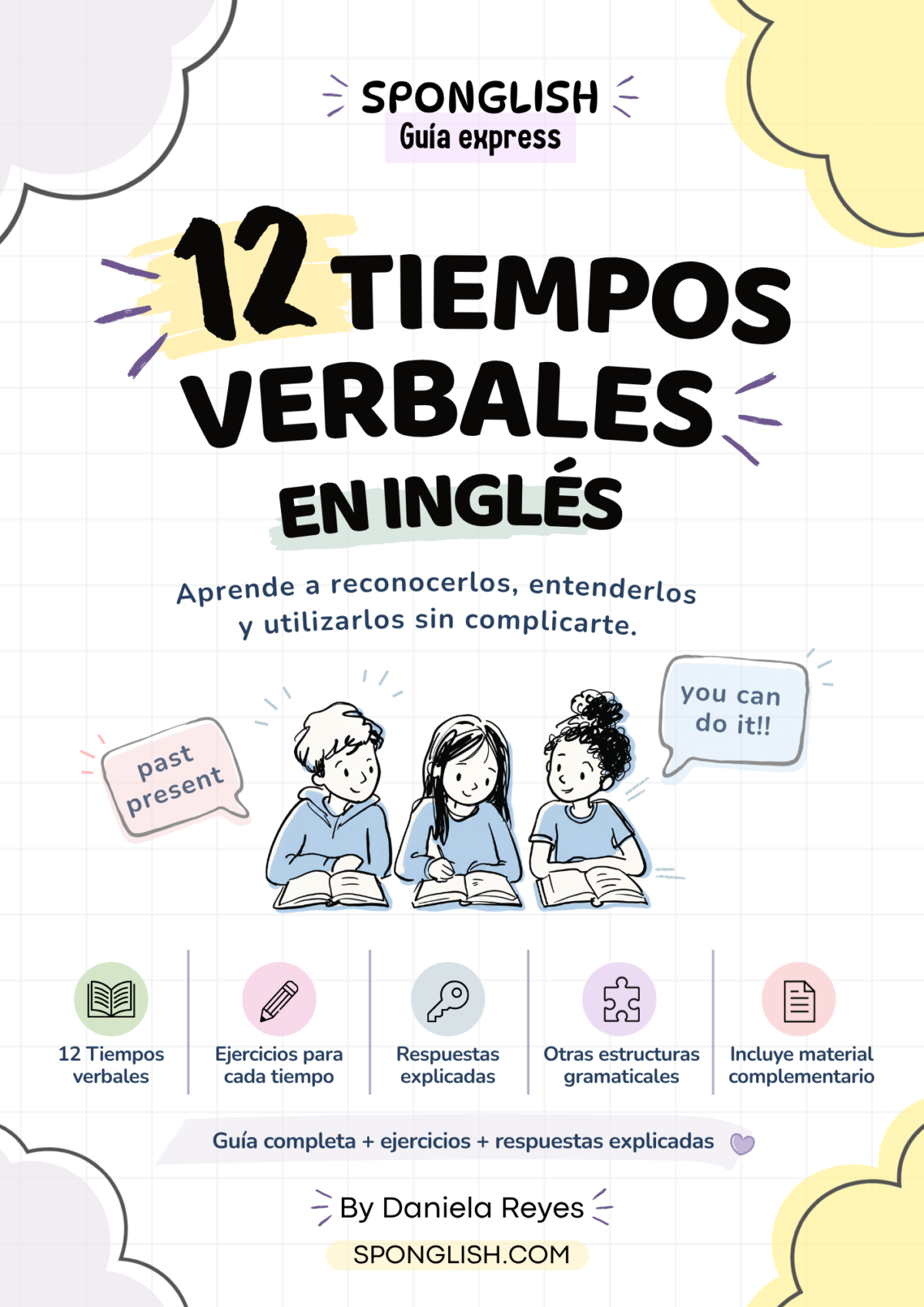 12 tiempos verbales en inglés